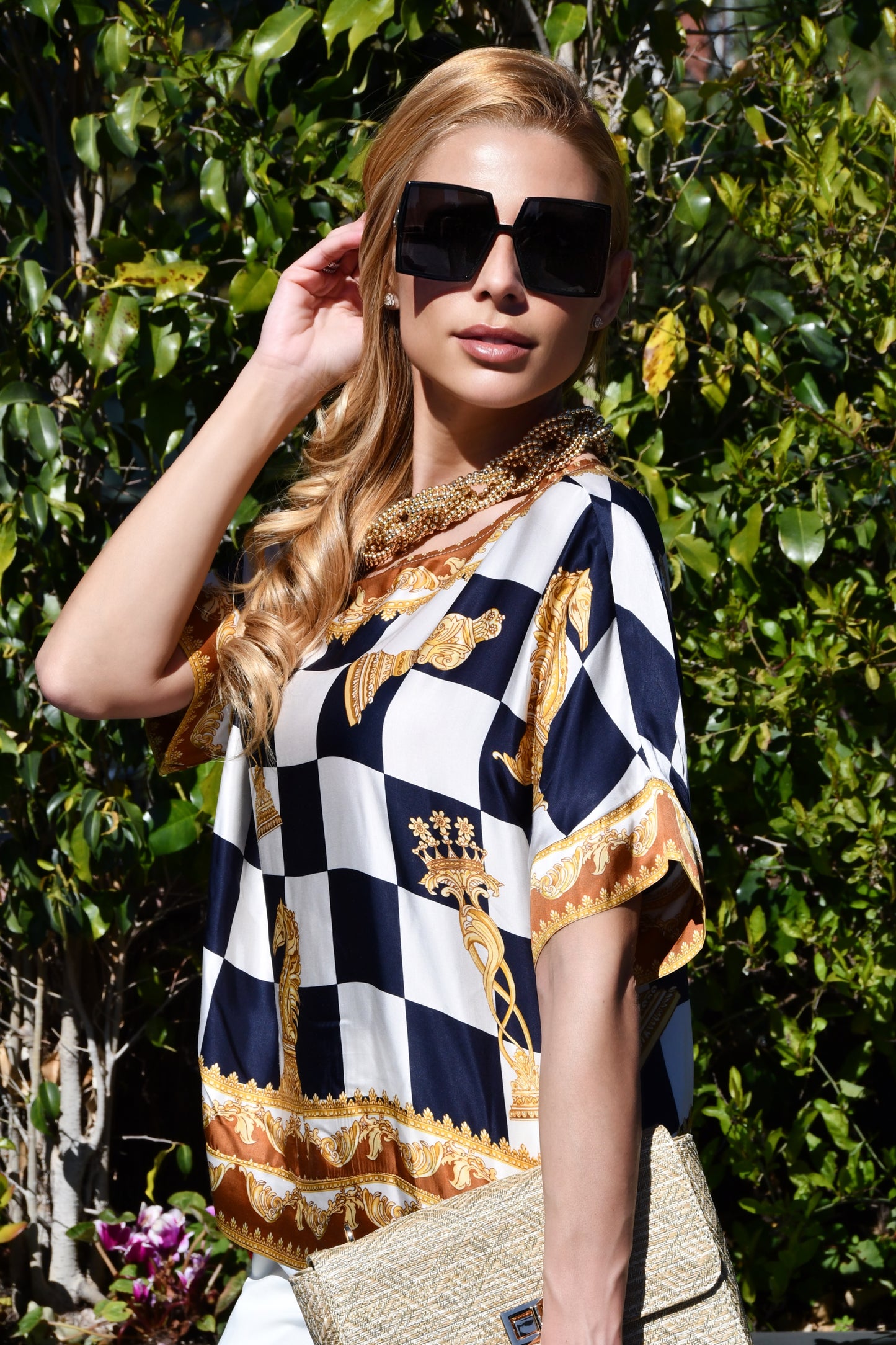 Blusa Ajedrez