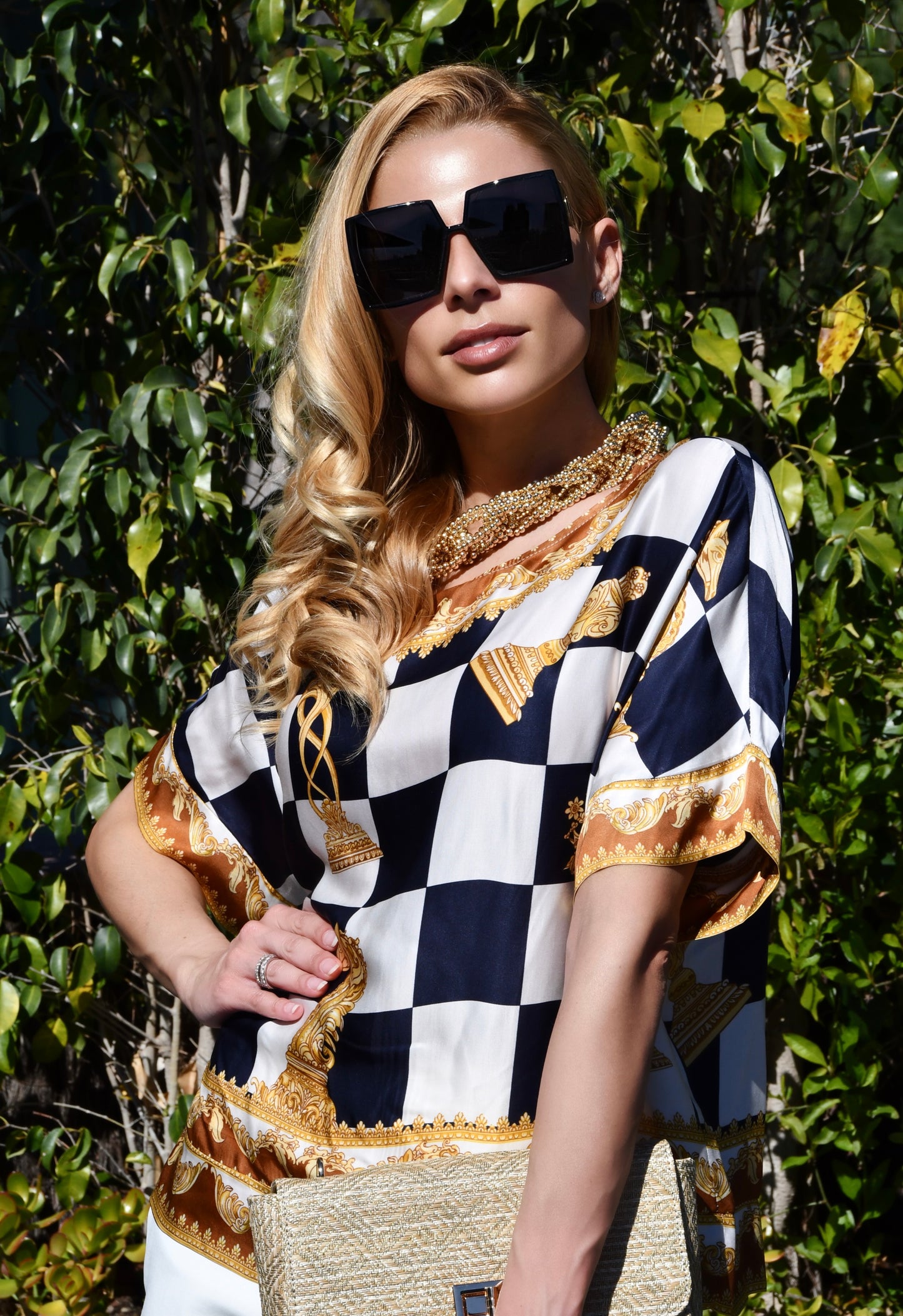 Blusa Ajedrez