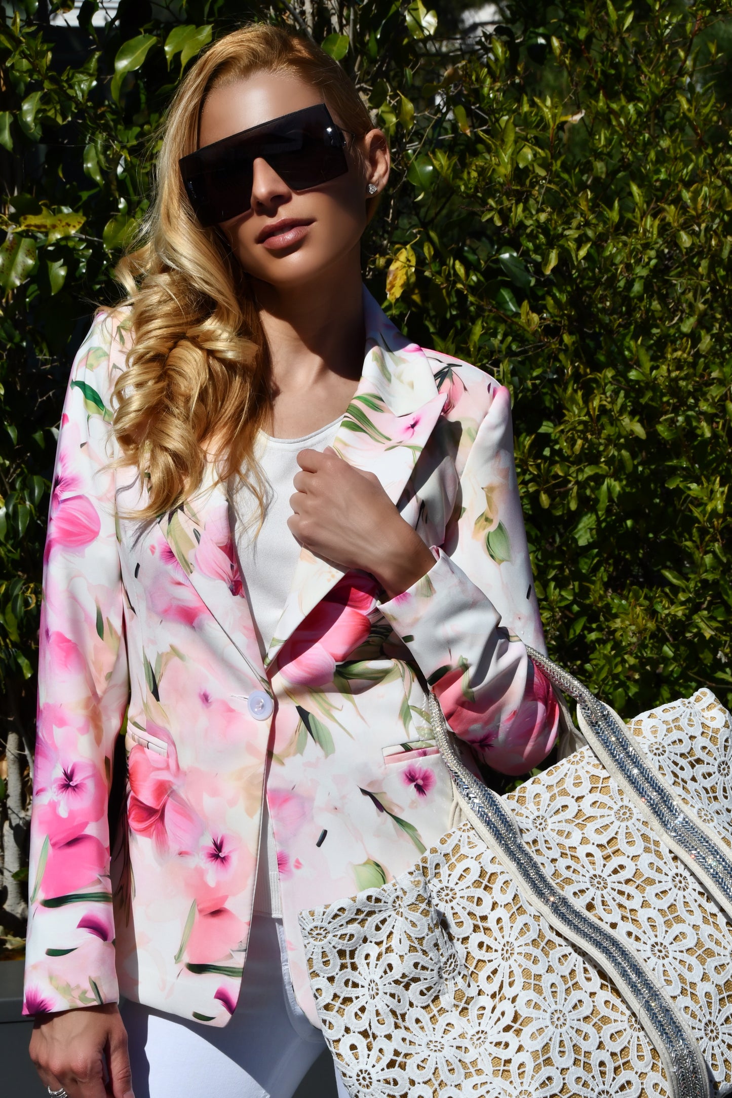Bolso Flowers Diamonds