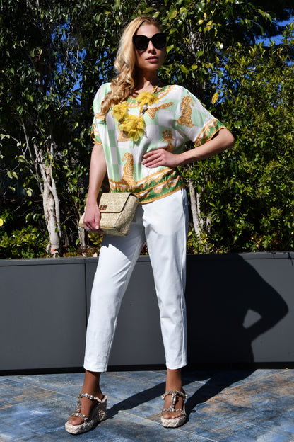 Blusa Ajedrez